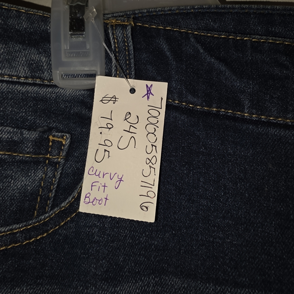Lane Bryant Dark Blue Denim Jeans